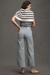 AG Kassie High-Rise Crop Wide Leg Jeans
