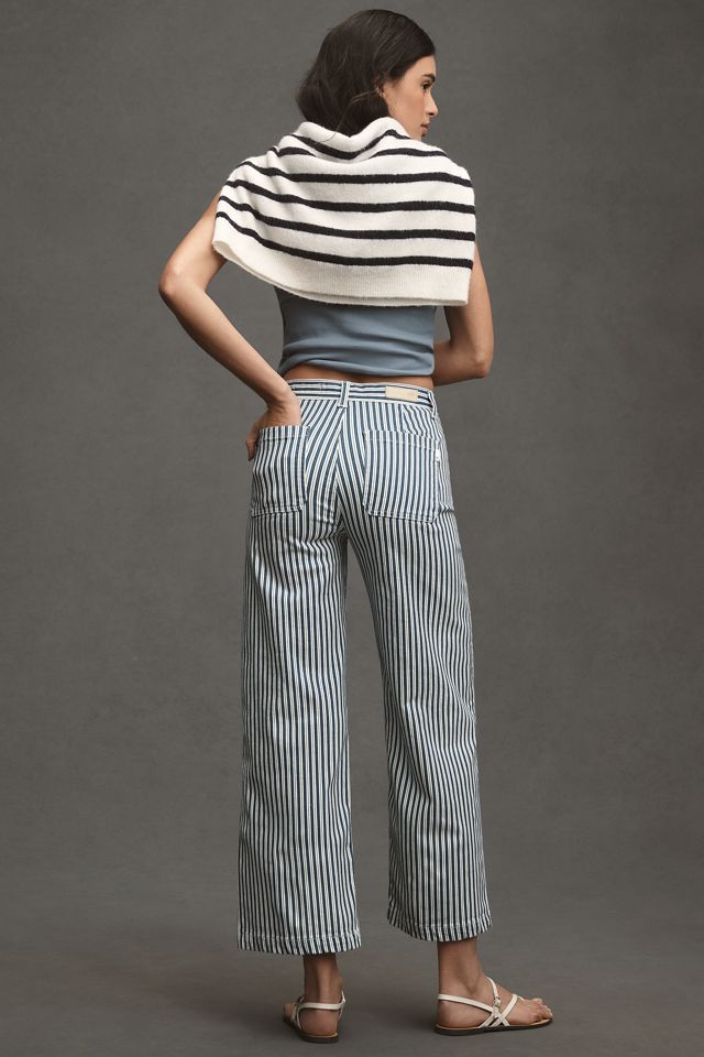 AG Kassie High-Rise Crop Wide Leg Jeans #2