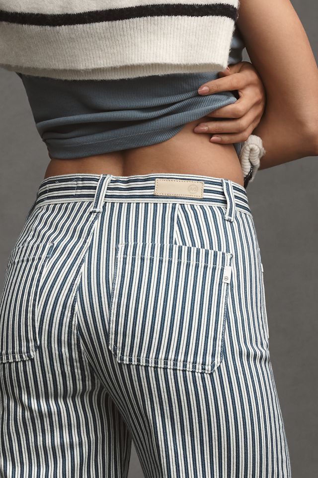 AG Kassie High-Rise Crop Wide Leg Jeans #3
