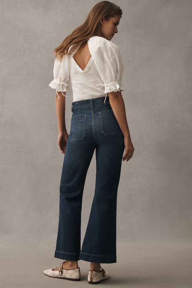AG Bonnie High-Rise Flare Jeans | Anthropologie
