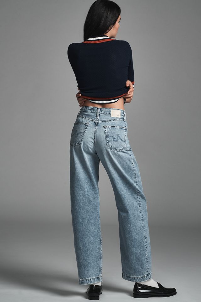 AG Hattie High-Rise Barrel Jeans #2