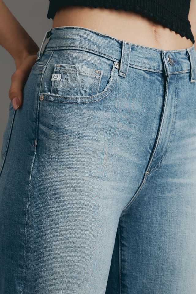 AG Brinley Mid-Rise Straight-Leg Jeans #3