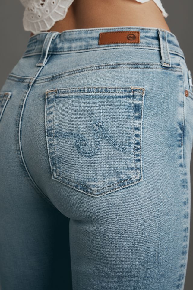 AG Mari Mid-Rise Crop Straight-Leg Jeans #3