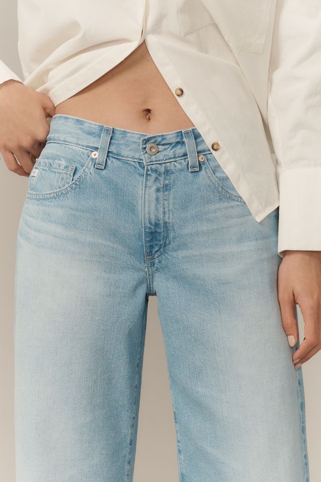 AG Adria Low-Rise Wide-Leg Jeans #3