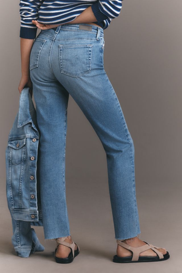 AG Mari Mid-Rise Straight-Leg Jeans #2