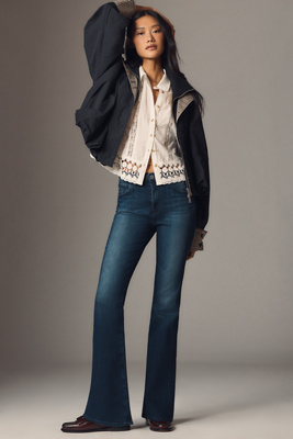 Ag Farrah Mid-rise Bootcut Jeans In Blue