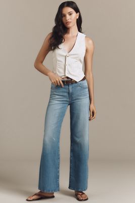 AG The Stevie Slim Straight Jeans | Anthropologie