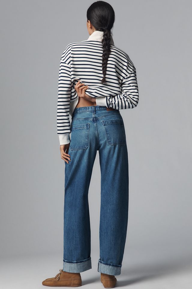 AG Mercer High-Rise Cuffed Taper Jeans #2