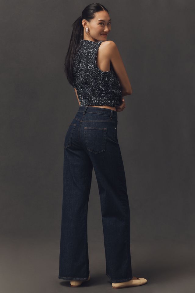 AG Saige High-Rise Wide-Leg Jeans #2