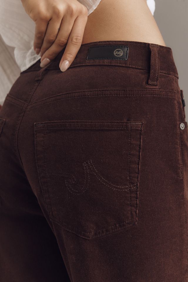 AG Brinley Corduroy High-Rise Straight-Leg Jeans #3