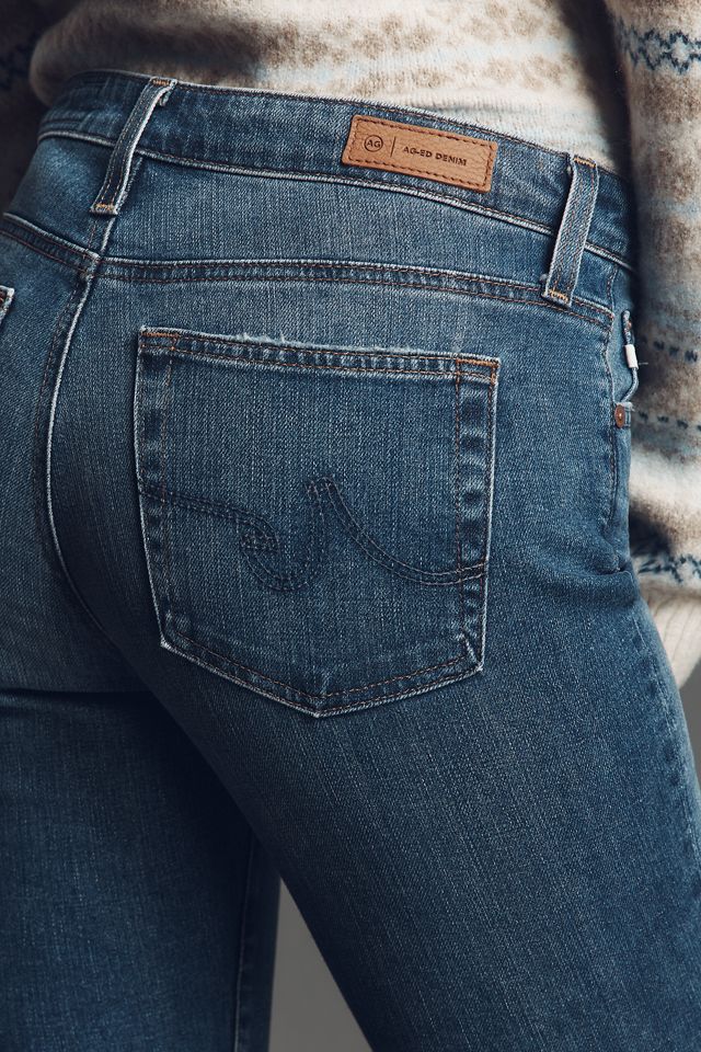 AG Farrah Mid-Rise Boot-Leg Jeans #3
