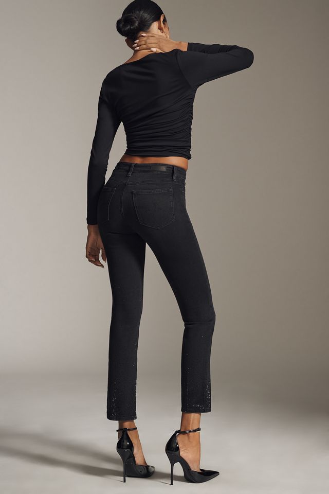 AG Mari Mid-Rise Straight Jeans #3