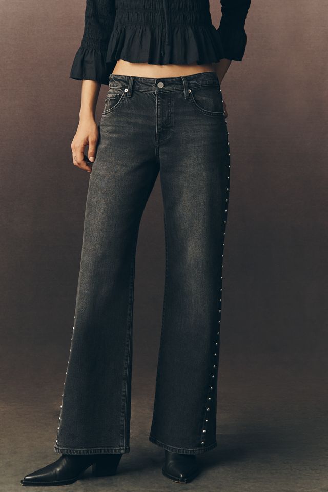 AG Adria High-Rise Wide-Leg Jeans #1