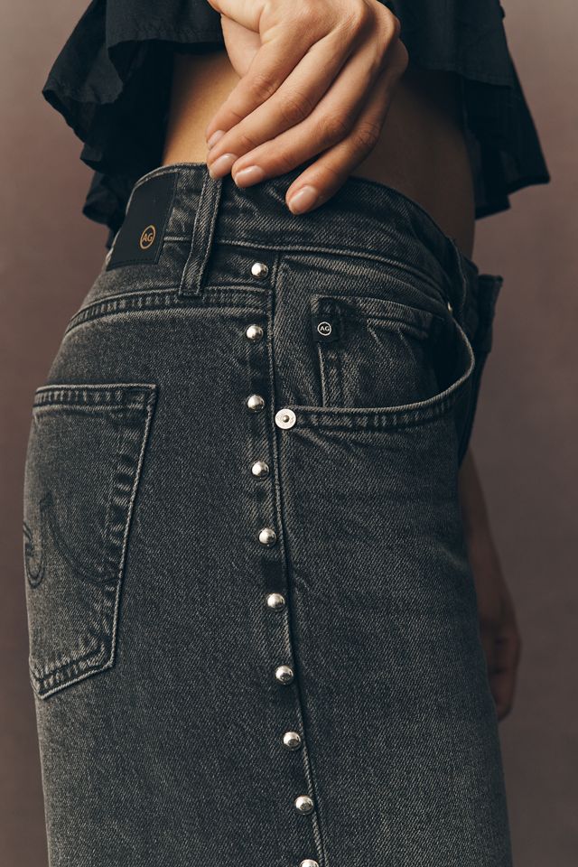 AG Adria High-Rise Wide-Leg Jeans #2