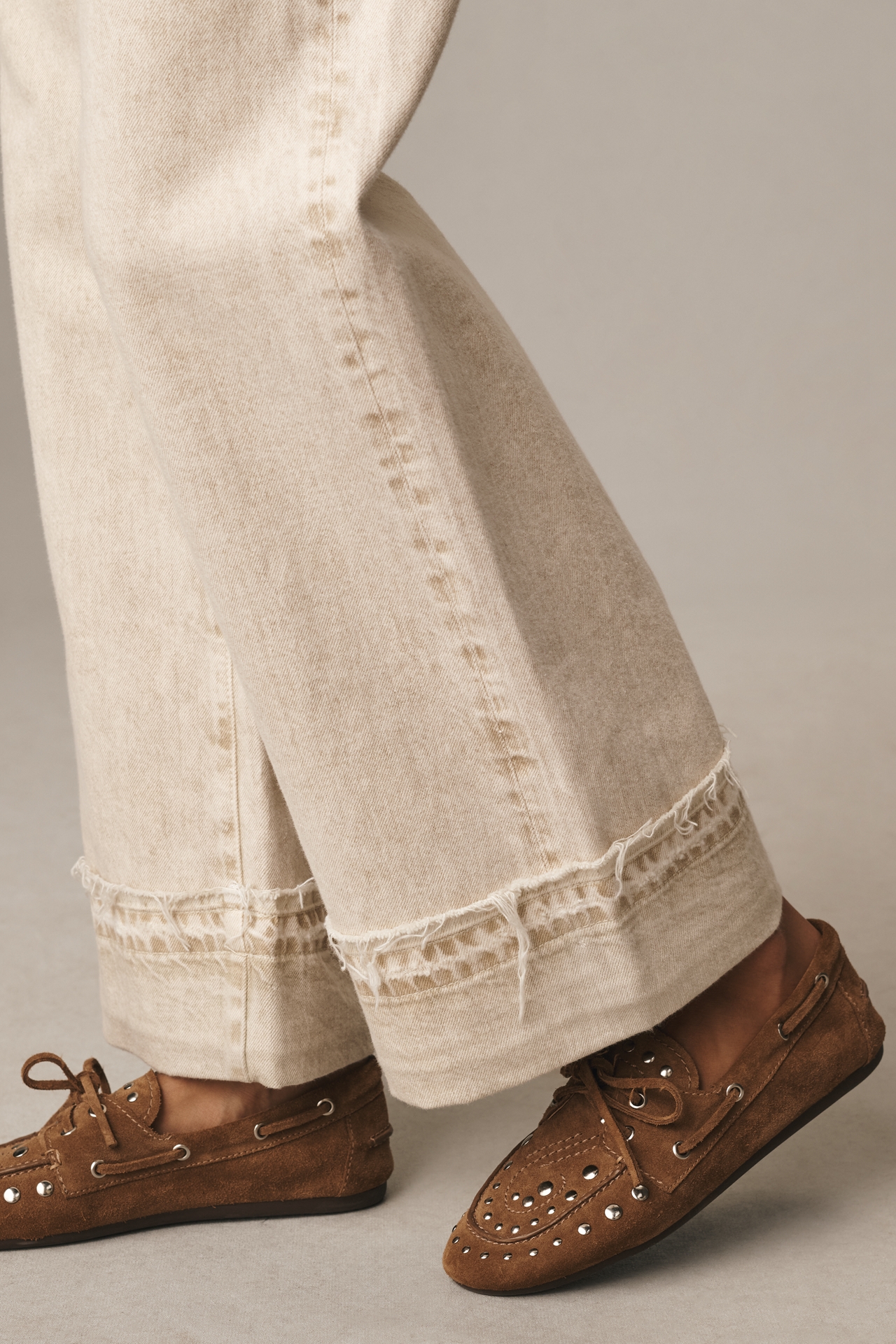 AG Saige High-Rise Crop Wide-Leg Jeans