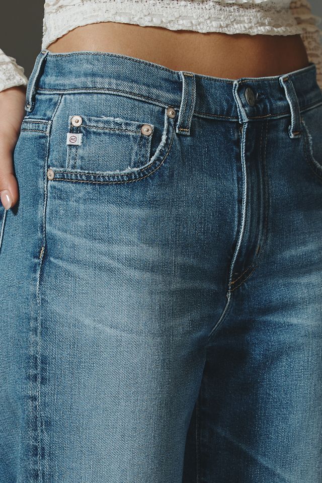 AG Brinley High Rise Crop Straight Leg Jeans #2
