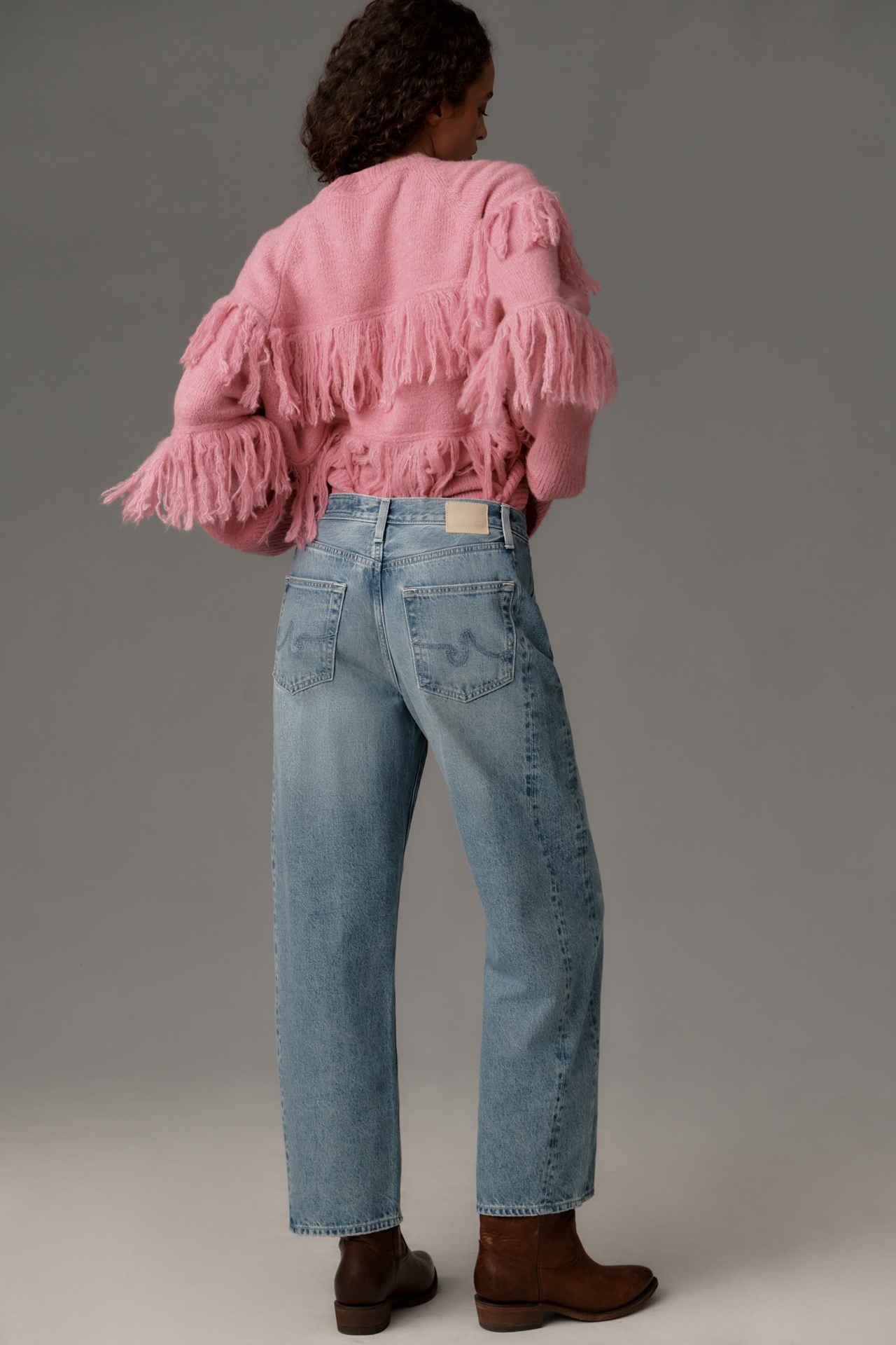 AG Hattie High-Rise Tapered Jeans