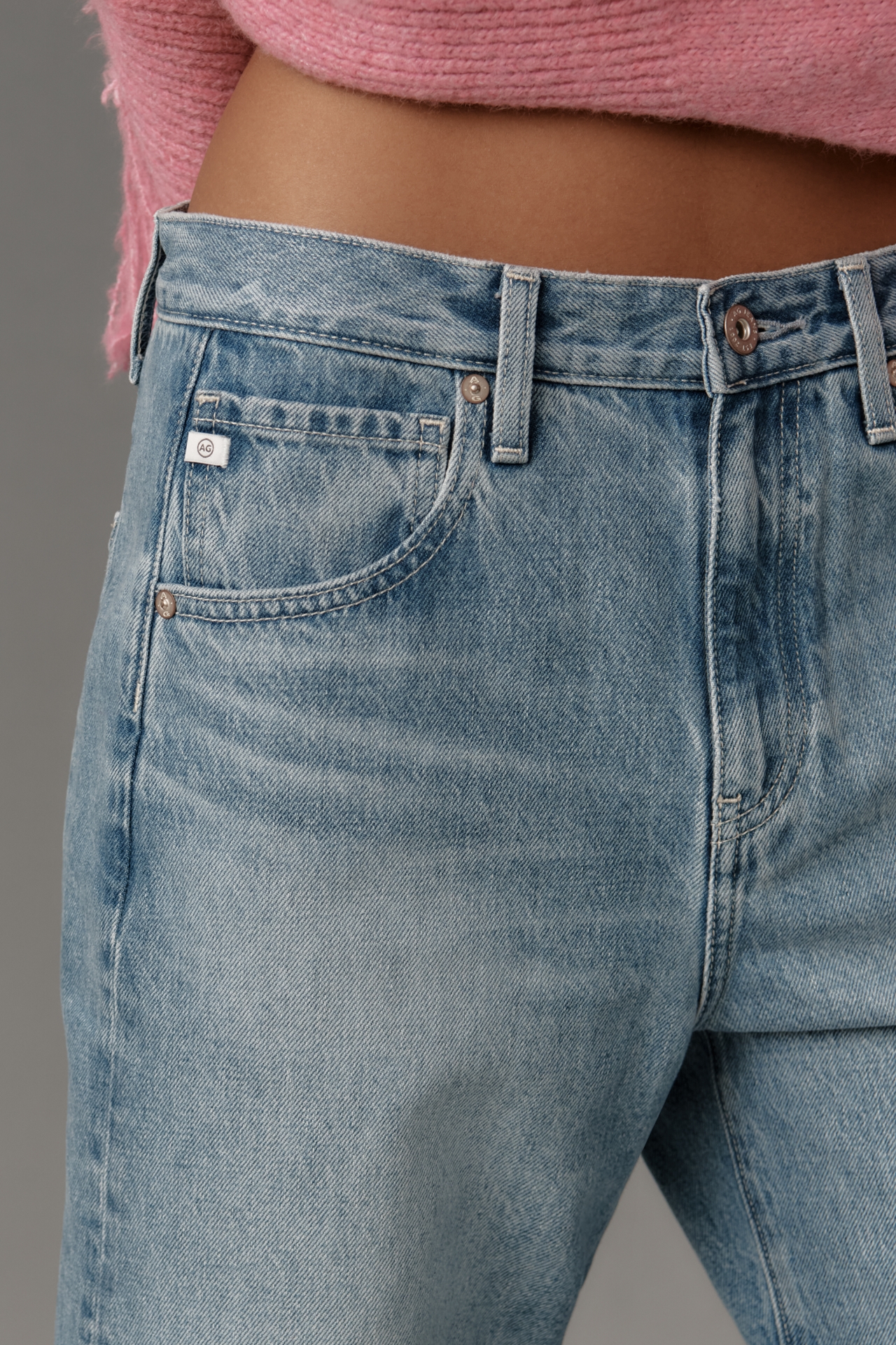 AG Hattie High-Rise Tapered Jeans