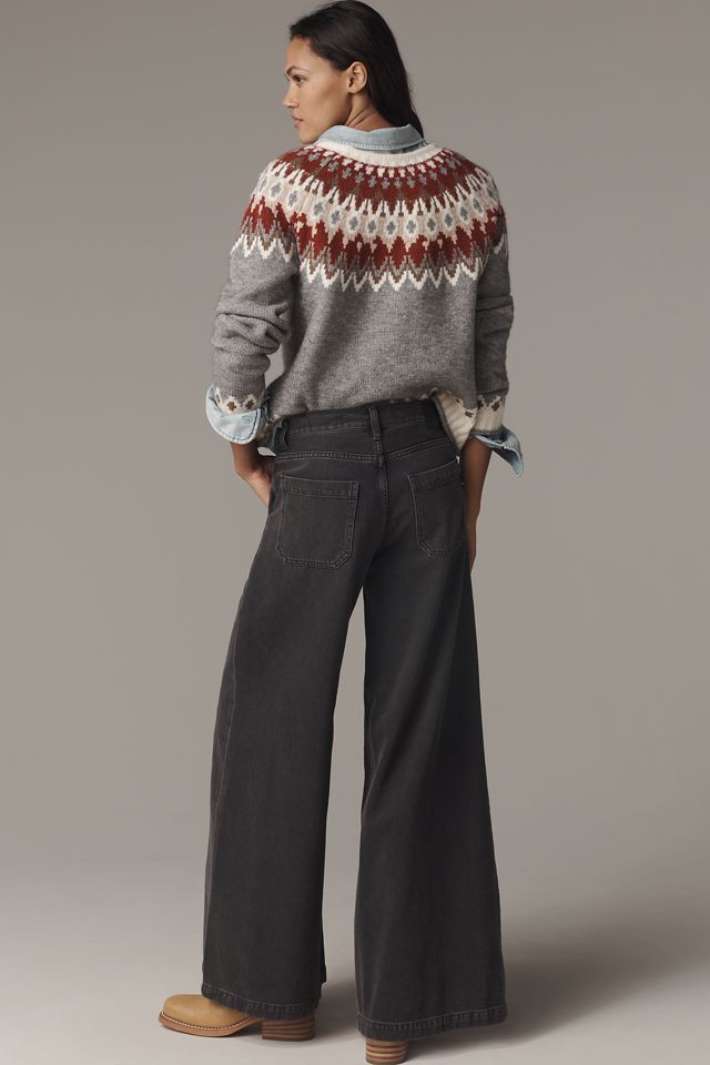AG Posey High-Rise Wide-Leg Jeans #2