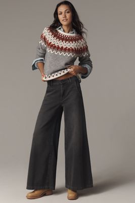 AG Posey High-Rise Wide-Leg Jeans