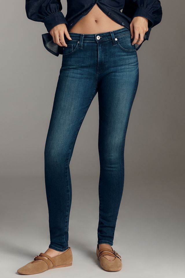 AG Farrah Mid-Rise Skinny Jeans #1
