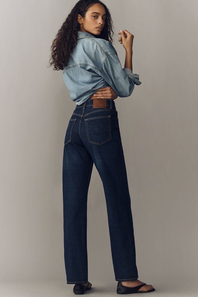 AG Sydney High-Rise Relaxed Stovepipe Jeans #1