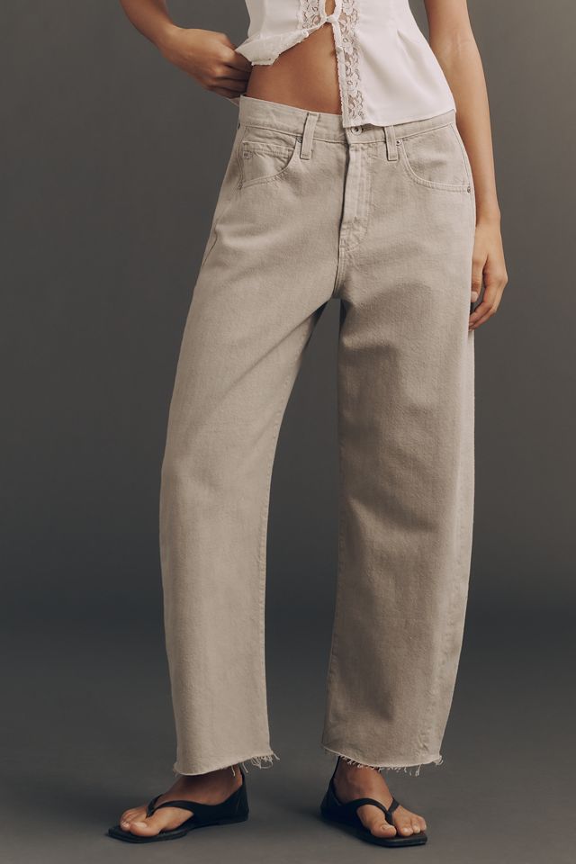 AG Hattie Crop High-Rise Tapered Jeans #1