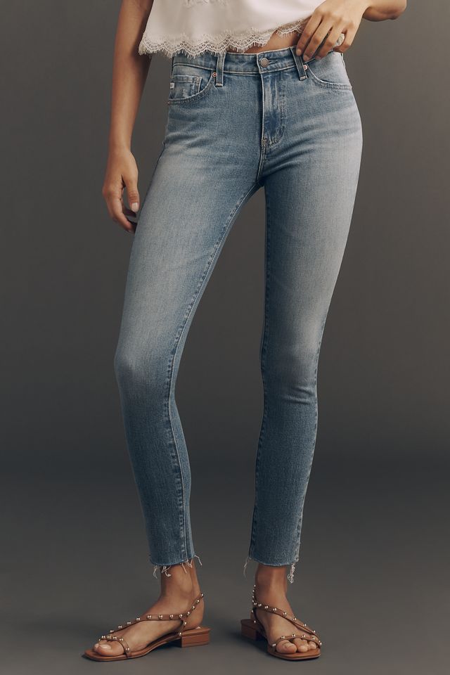 AG Farrah Ankle Low-Rise Skinny Jeans #2