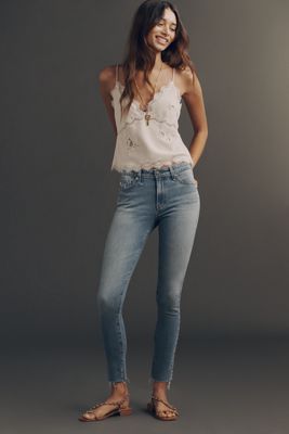 AG Farrah Ankle Low-Rise Skinny Jeans