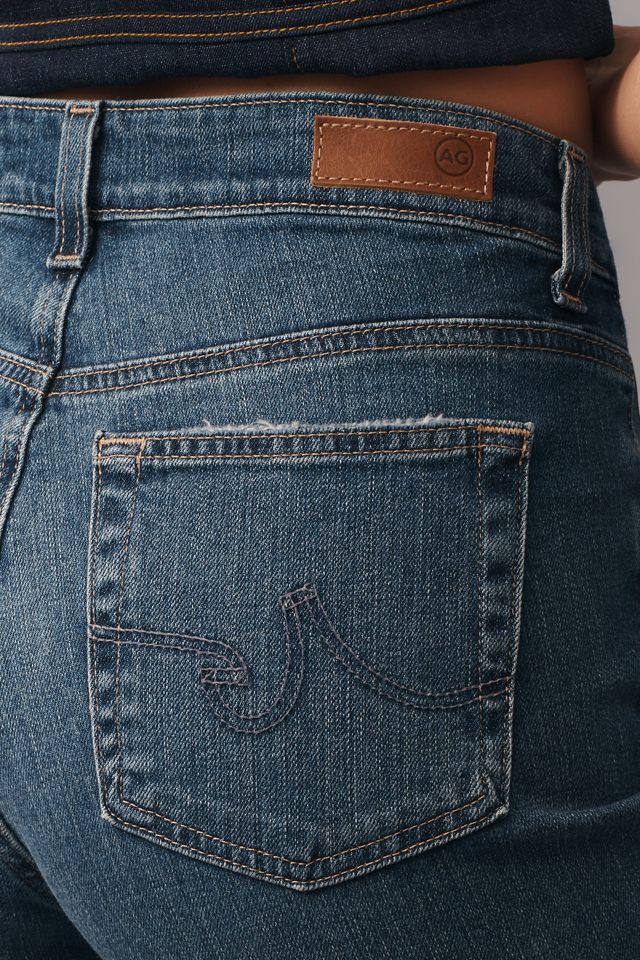 AG Mari Crop Mid-Rise Straight-Leg Jeans #4