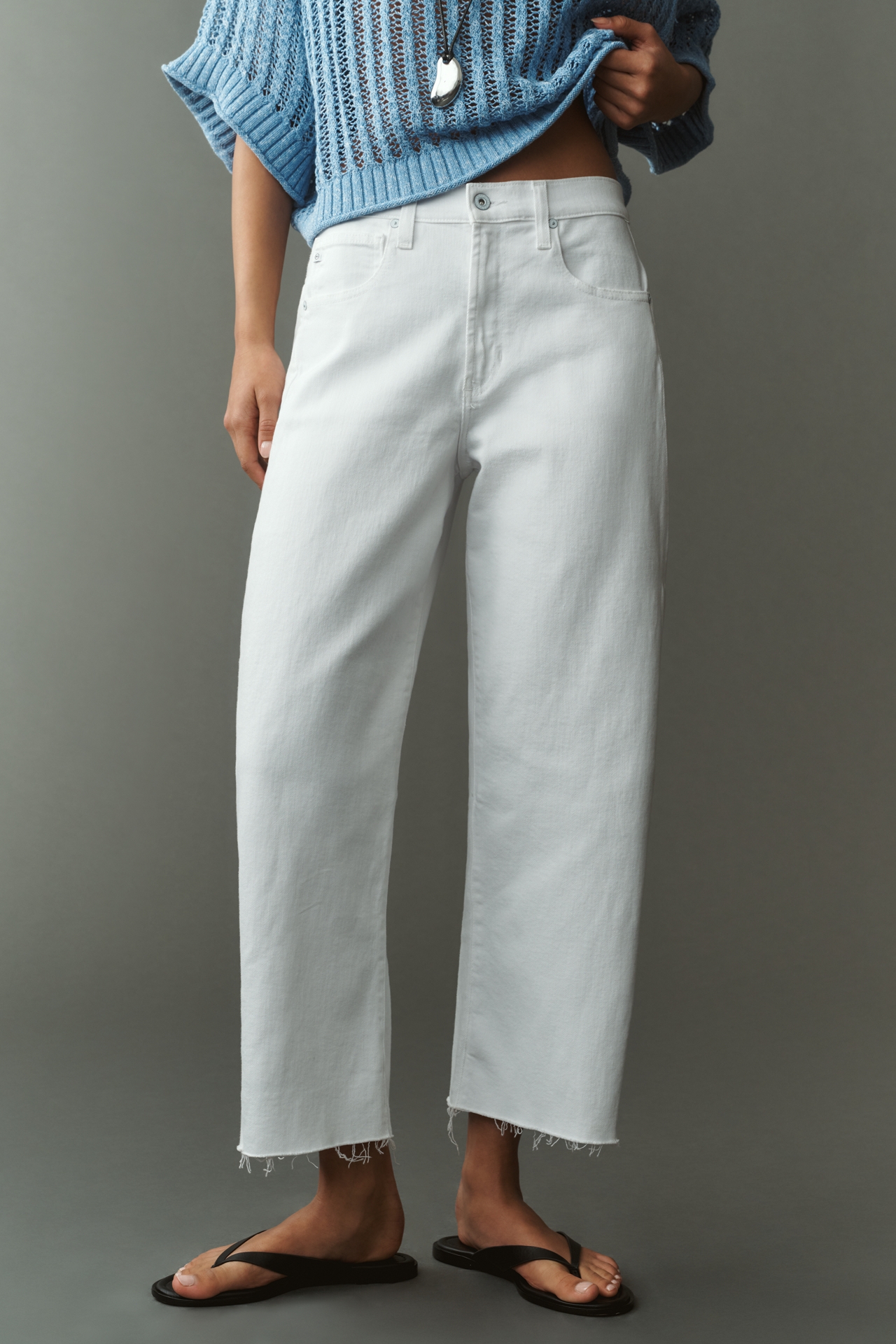 Hattie High-Rise Crop Tapered Jeans