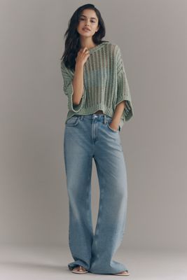 AG Billie Low-Slung Vintage Straight-Leg Jeans