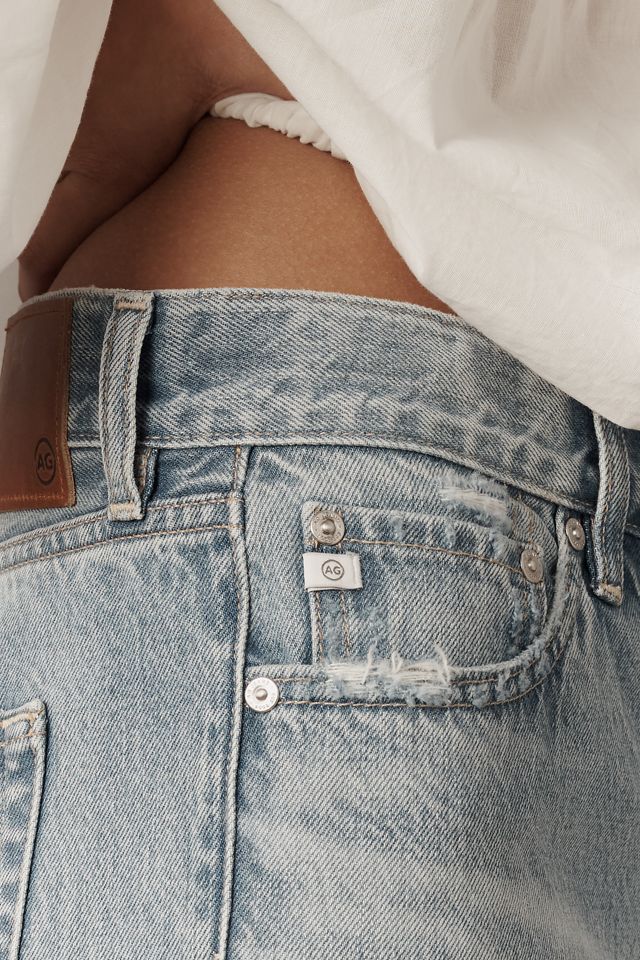 AG Billie Low-Slung Vintage Straight-Leg Jeans #3