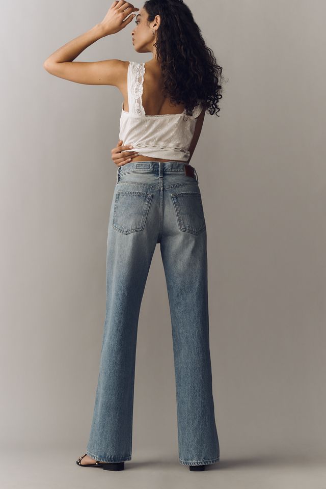 AG Billie Low-Slung Vintage Straight-Leg Jeans #5
