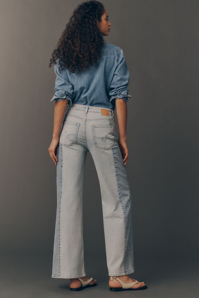 AG Saige Mid-Rise Wide-Leg Jeans #3