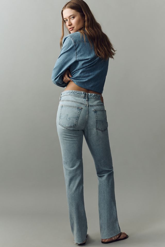 AG Sandra Low-Rise Straight-Leg Jeans #3