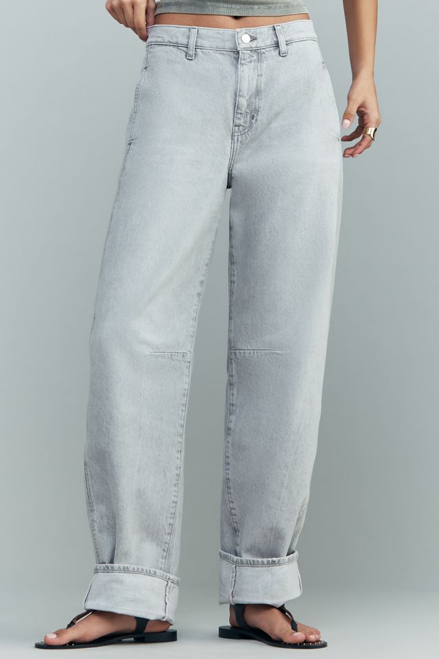 AG Cotton Mercer High-Rise Cuffed Tapered Jeans #2