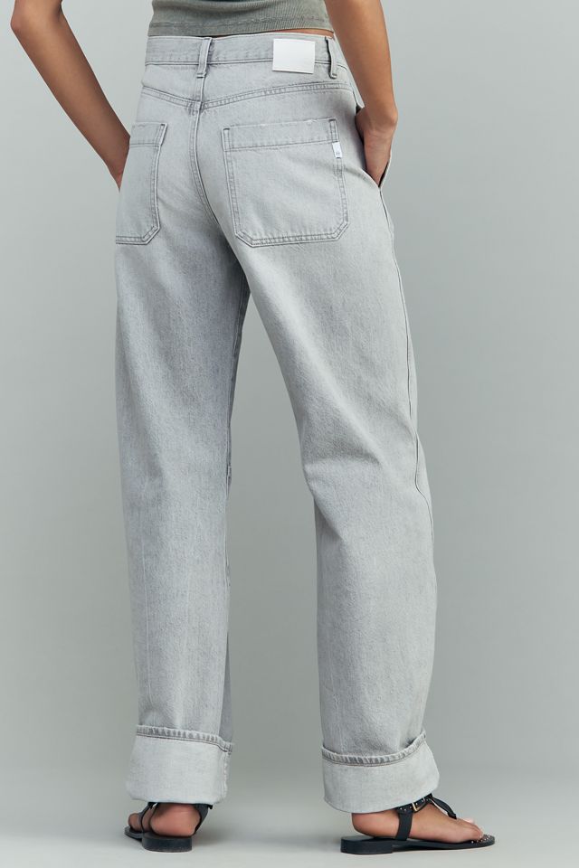 AG Cotton Mercer High-Rise Cuffed Tapered Jeans #3