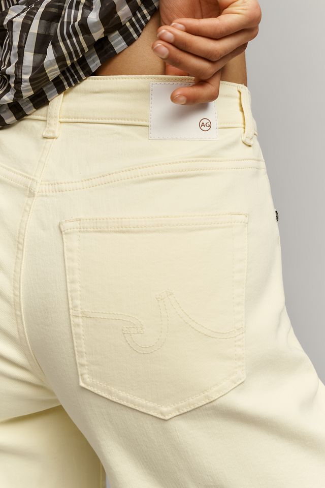 AG Saige High-Rise Crop Wide Leg Jeans #3