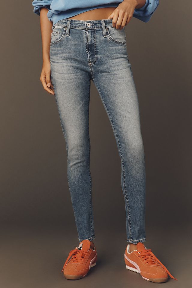 AG Farrah High-Rise Skinny Ankle Jeans #1