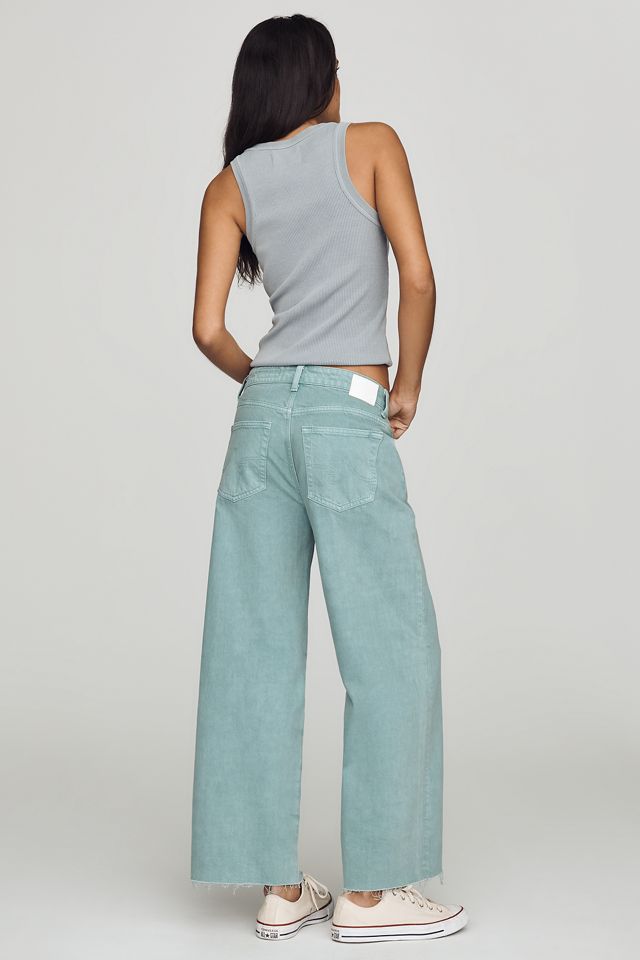 AG Saige Mid-Rise Cropped Wide-Leg Jeans #3