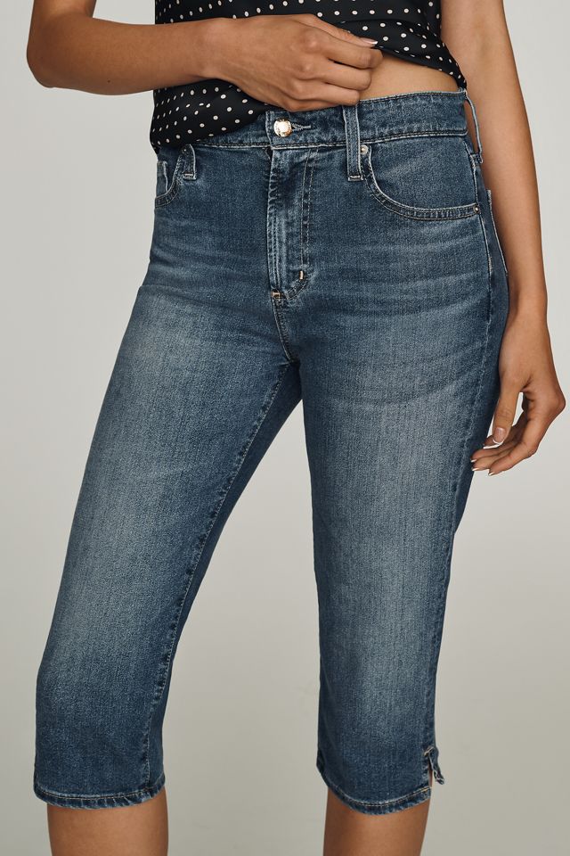 AG Maisie Mid-Rise Pedal Pusher Jeans #1