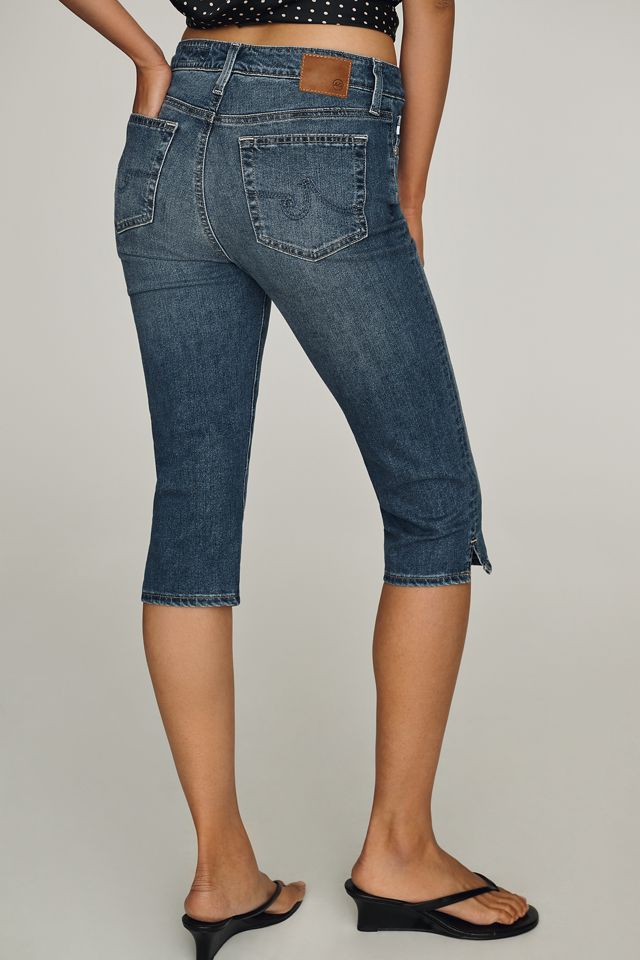 AG Maisie Mid-Rise Pedal Pusher Jeans #3