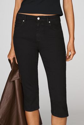 AG Maisie Mid-Rise Straight Cropped Jeans