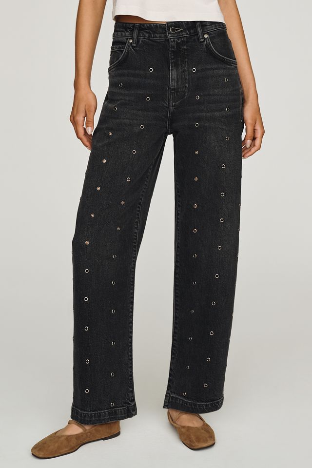 AG Hattie High-Rise Barrel Jeans #1