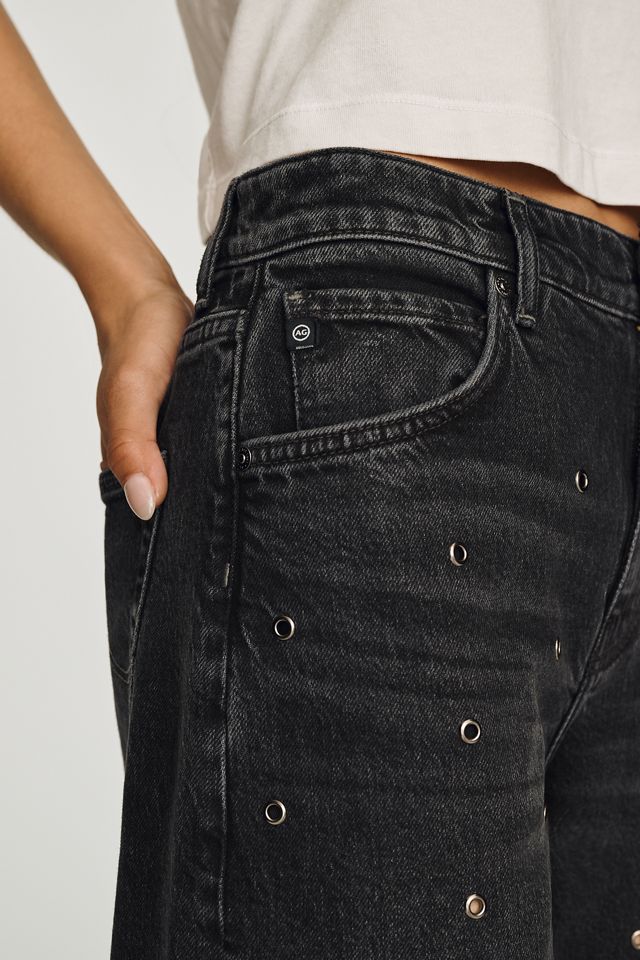 AG Hattie High-Rise Barrel Jeans #2
