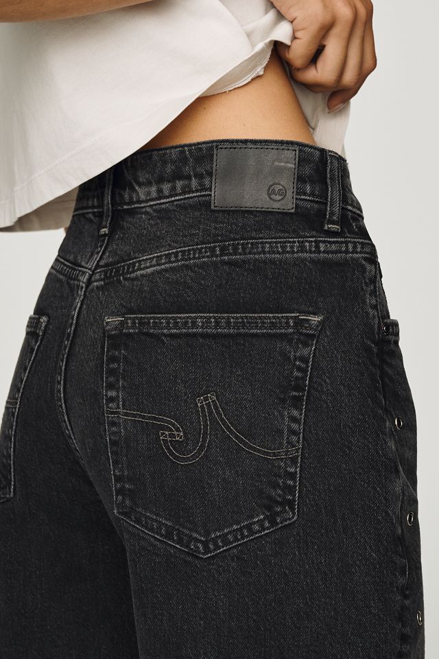 AG Hattie High-Rise Barrel Jeans #4