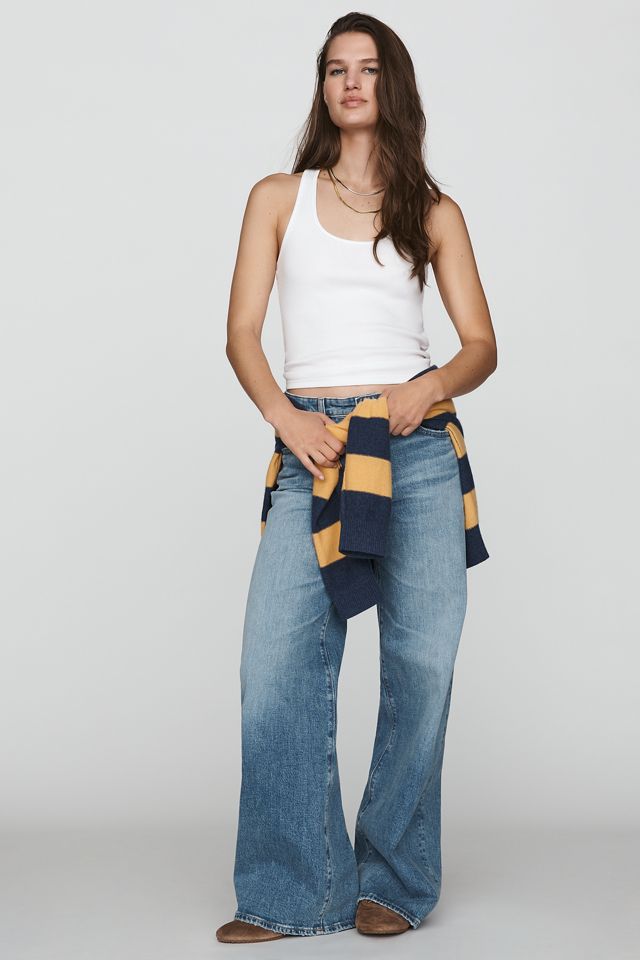 AG Saige Mid-Rise Wide-Leg Jeans #3
