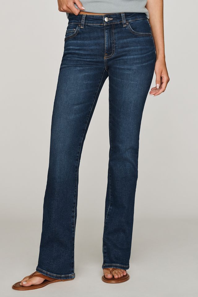AG Sandra Low-Rise Straight-Leg Jeans #1