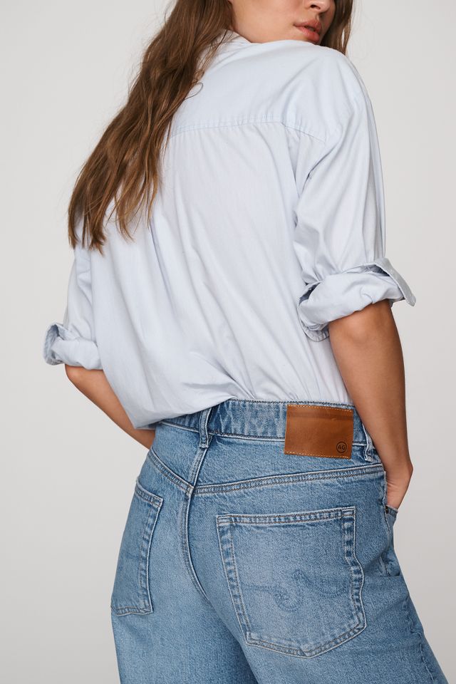 AG Billie Low-Slung Straight Jeans #4